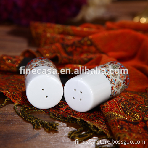 Luxury Porcelain Salt and Pepper Bottle